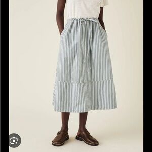 NWT Toast Cotton Skirt